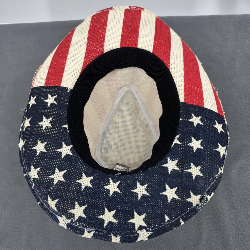 Seattle Mariners Patriotic Cowboy Hat Zac Brown Band 2018 Safeco Field USA MLB - Picture 6 of 7
